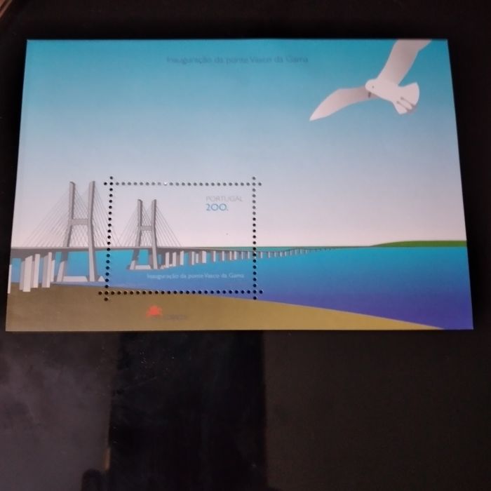 Selo e carta comemorativo 1 dia ah mais