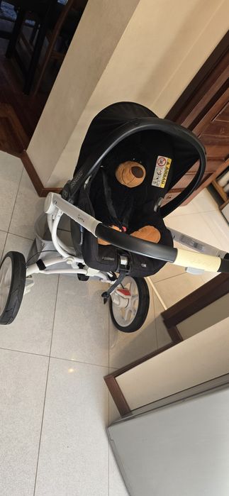 Super wózek Quinny Moodd 3w1 cały zestaw