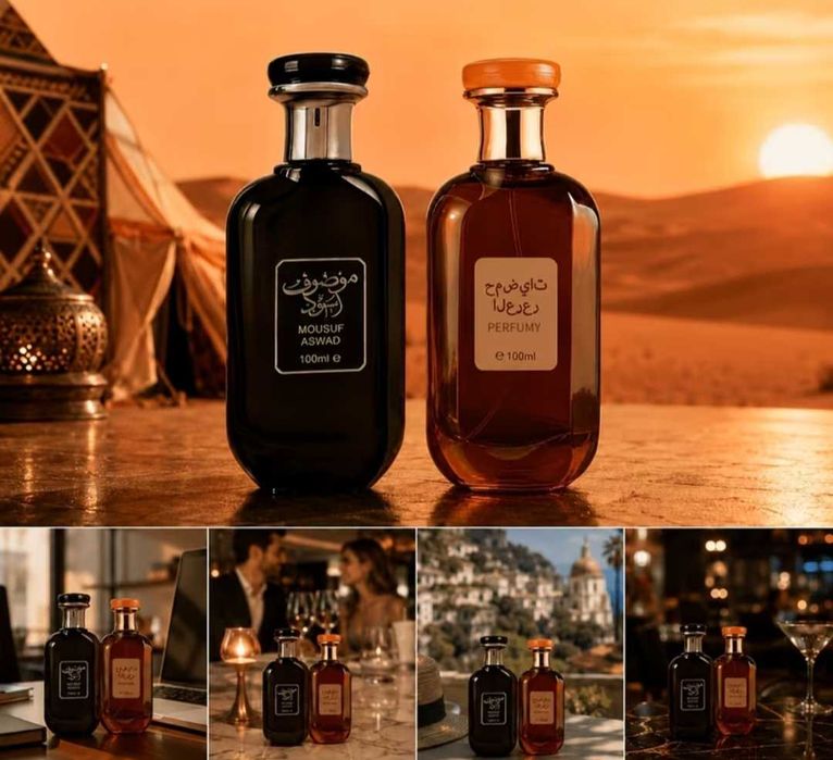 Perfumy damskie dwa flakoniki po 100 ml