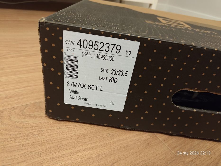 Buty narciarskie dziecięce Salomon S/Max 60T L rozmiar 23/23.5
