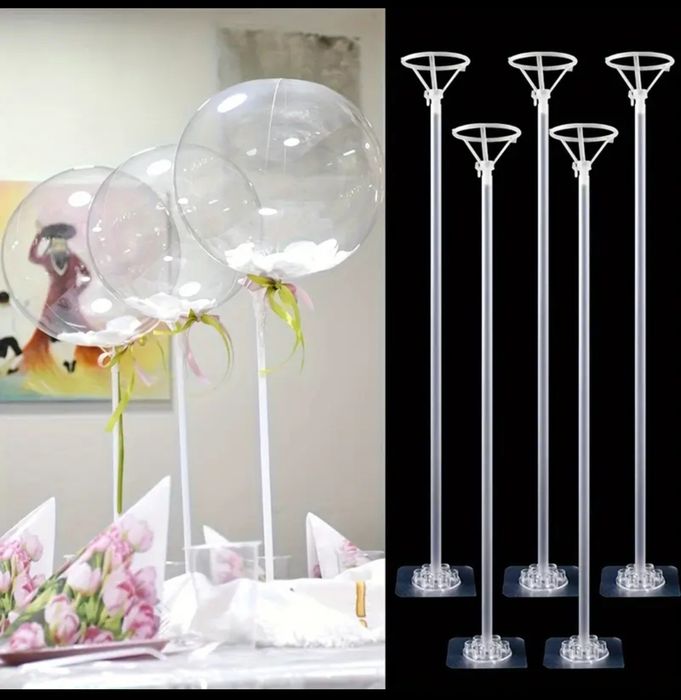 Stojaki na balony 5 sztuk