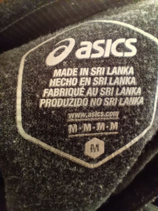 Спортивне худі Asics оригінал сіра кофта з капюшоном асікс демісезон M