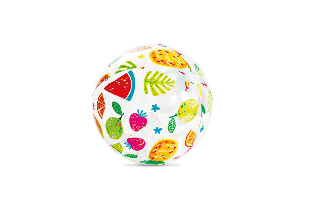 Intex piłka dmuchana 51 cm plażowa basenowa kolorowa