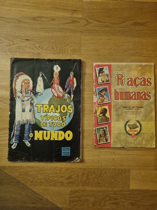 Cadernetas cromos colecção