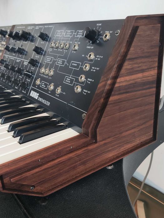 Drewniane boczki panele do Korg MS-20 MS-10 handmade