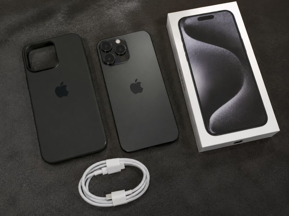 IPhone 15 Pro Max -85% -Czarny - OKAZJA!!