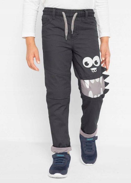 B.P.C treginsy szare z nadrukiem 3D 98 cm