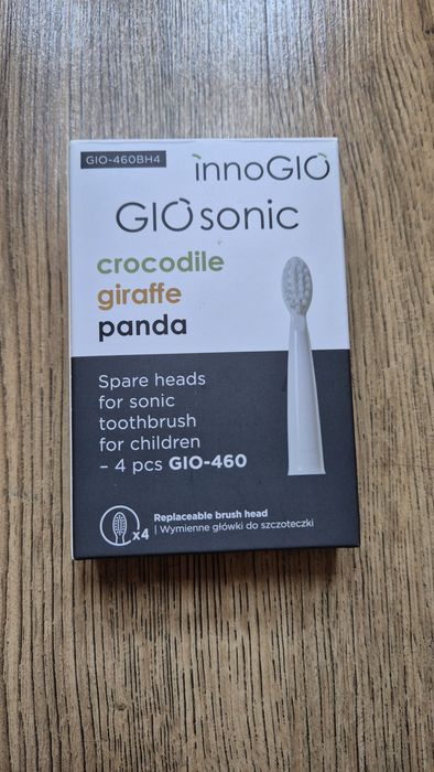 Oryginalne końcówki do szczoteczki INNOGIO GIOsonic (4 szt)
