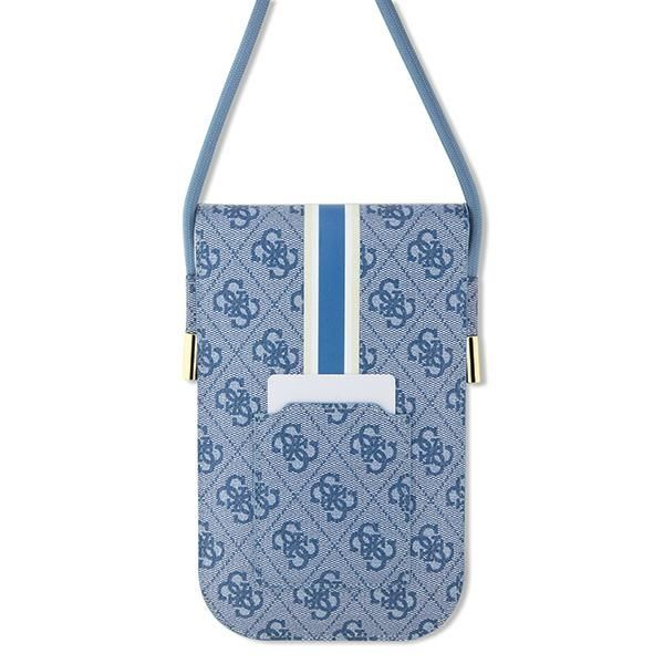 Torebka Guess 4G Stripes - niebieska