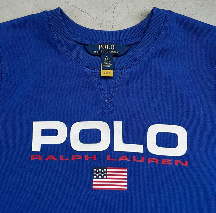 Світшот джемпер кофта POLO RALPH LAUREN оригінал 8/10 років