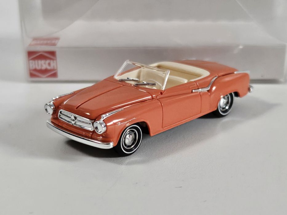 Busch 1/87 Borgward Isabella Cabrio 1958 Model 43150 Skala 1:87