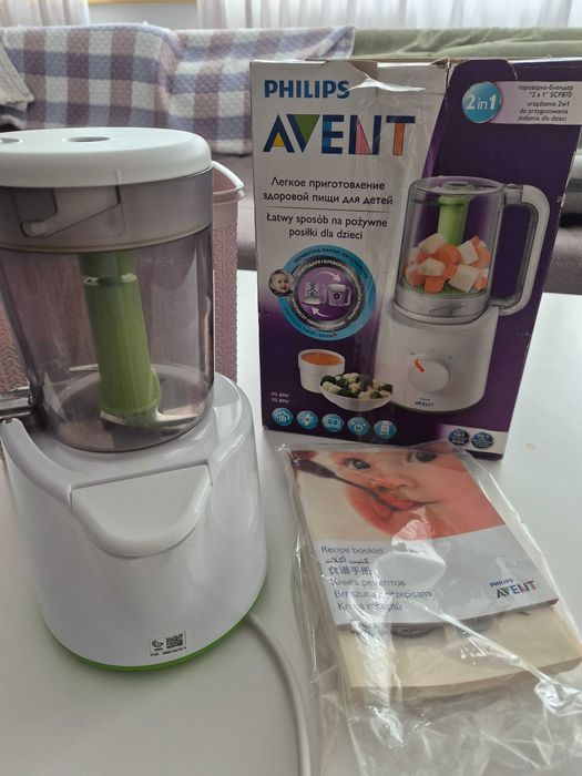 Philips Avent блендер-пароварка для приготовление пищи малышам