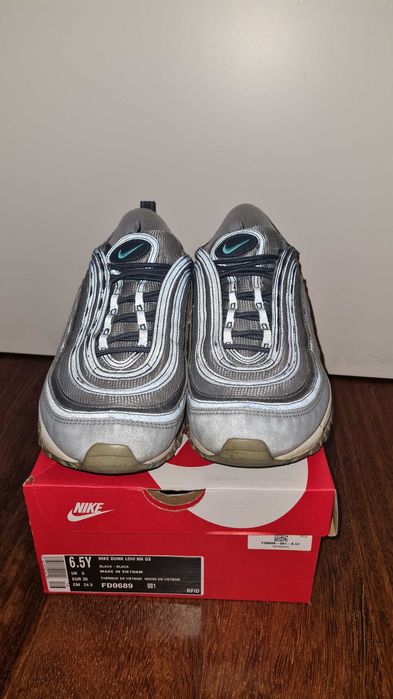 Nike Air Max 97 azuis e cinza