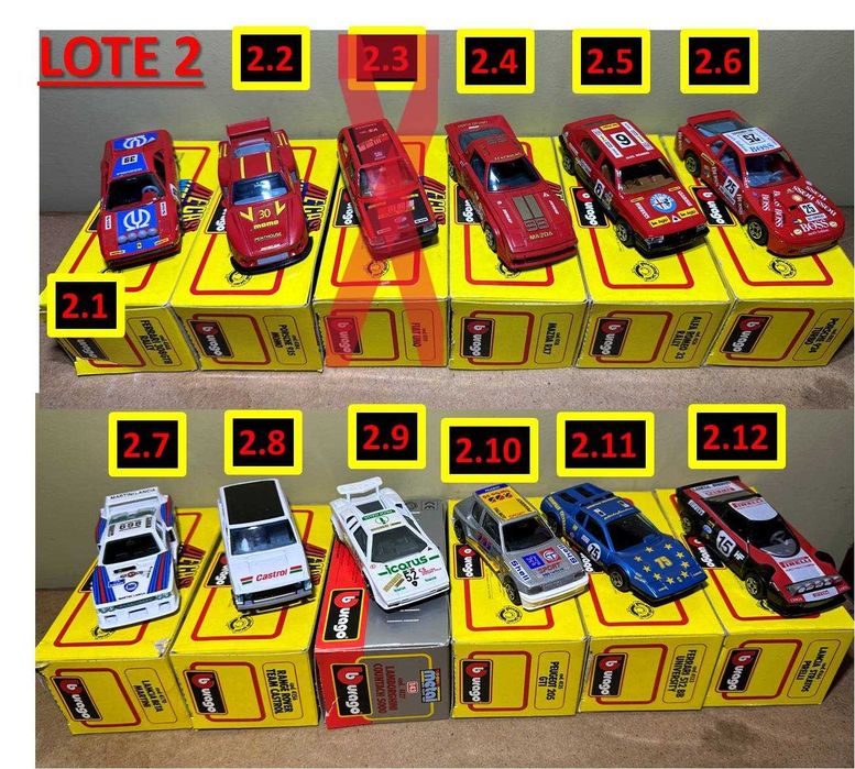 Miniaturas Automóveis (modelos vintage - raros)