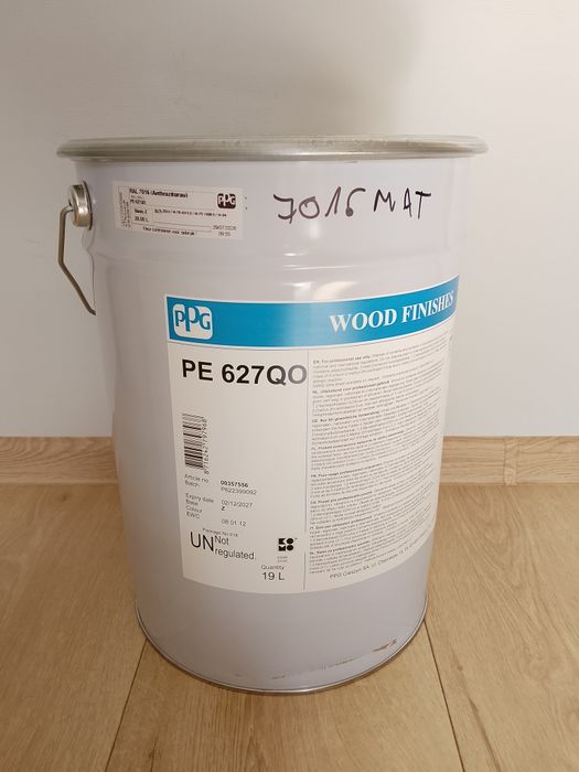 Farba  do drewna antracyt 19 litrów Sikkens Ral 7016  Gwarancja