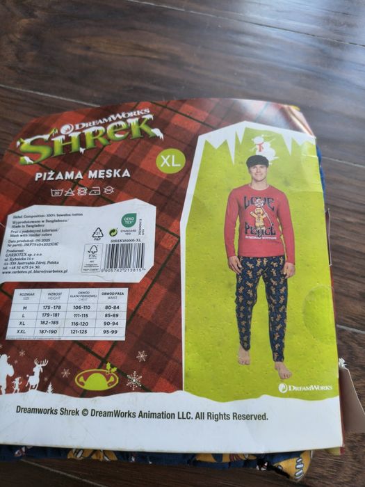 Piżama męska XL, XXL, L kolekcja Dream Works

Marka carbotex

nowa z m