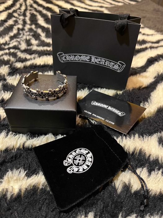 Браслет Хром Хартс Chrome Hearts Сuff Bracelet