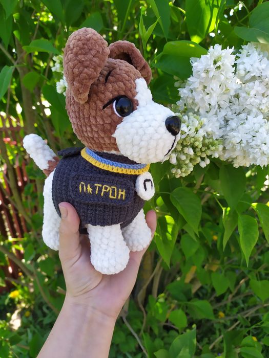 В'язаний пес Патрон) Чудовий подарунок для малюків.