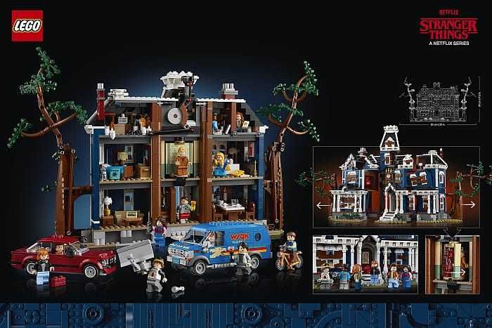 Конструктор LEGO ICONS 11370 Stranger Things Будинок Кріла