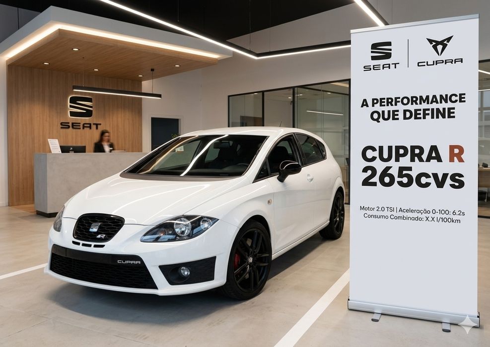 Leon Cupra R 265cvs Revisão feita recentemente