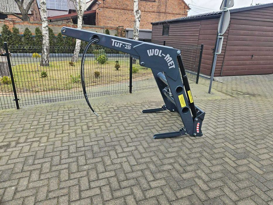 Tur 2B 1200 kg udźwig Transport gratis Ładowacz czołowy