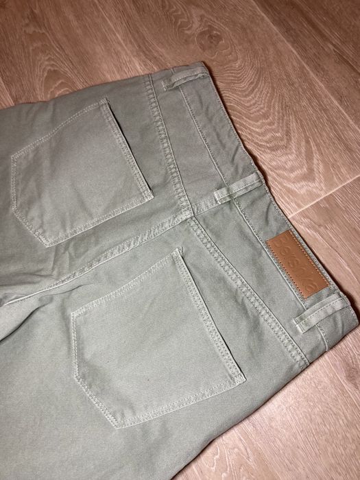 Широкі штани карго bershka