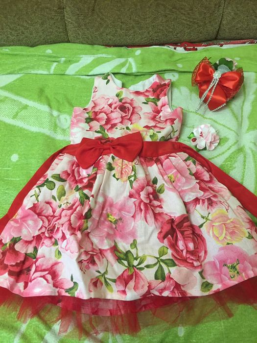 Выпускное платье в садик или торжество рост 116