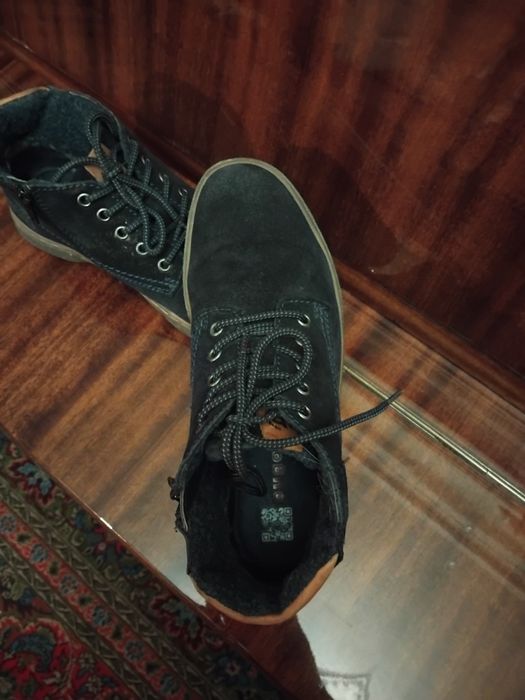 Ботинки замшевые Bugatti 41  размер стелька 27 см