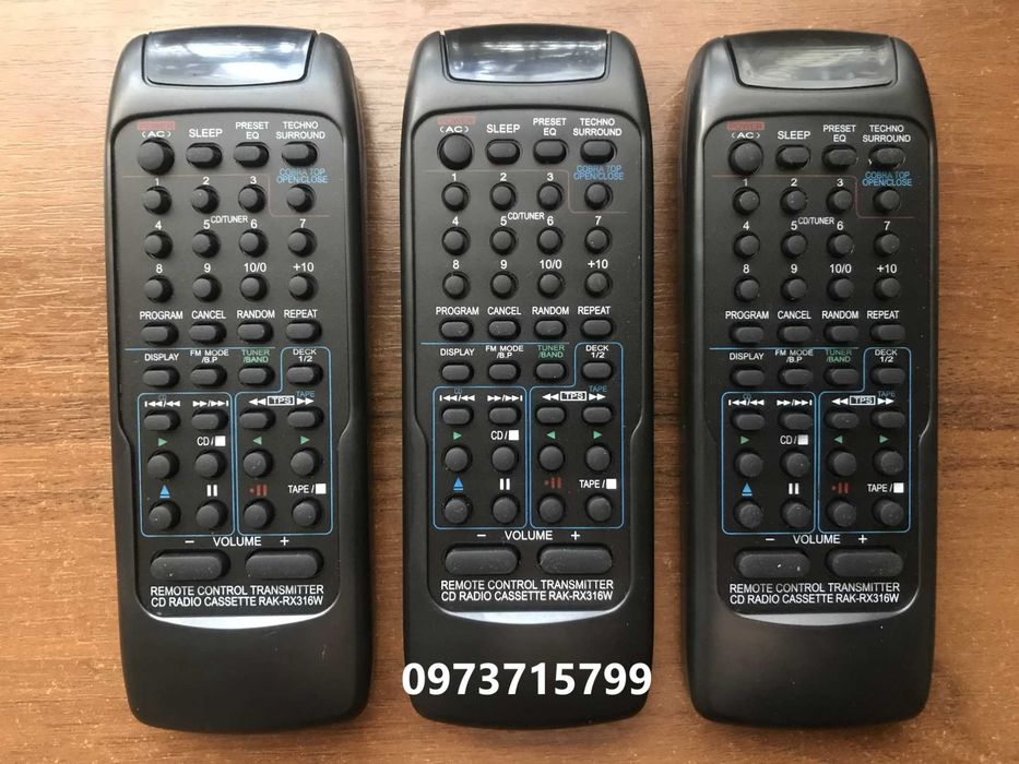 Пульт Panasonic RX-DT,ED Series.