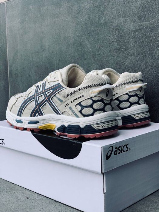 Асикс мужские / asics gel kahana 8 / мужськие кожаные красовки асикс / асиксм кахана 8 / летние мужские кросовки Асікс / Новинка весна Лето 2026 топ