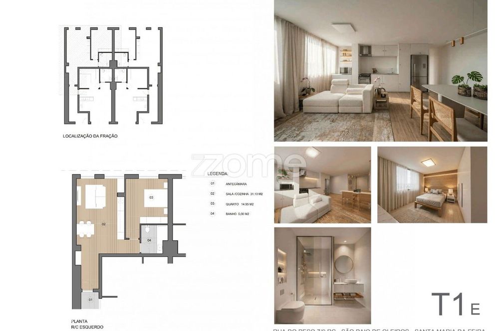 Brand-New Fully Equipped T1E Apartment