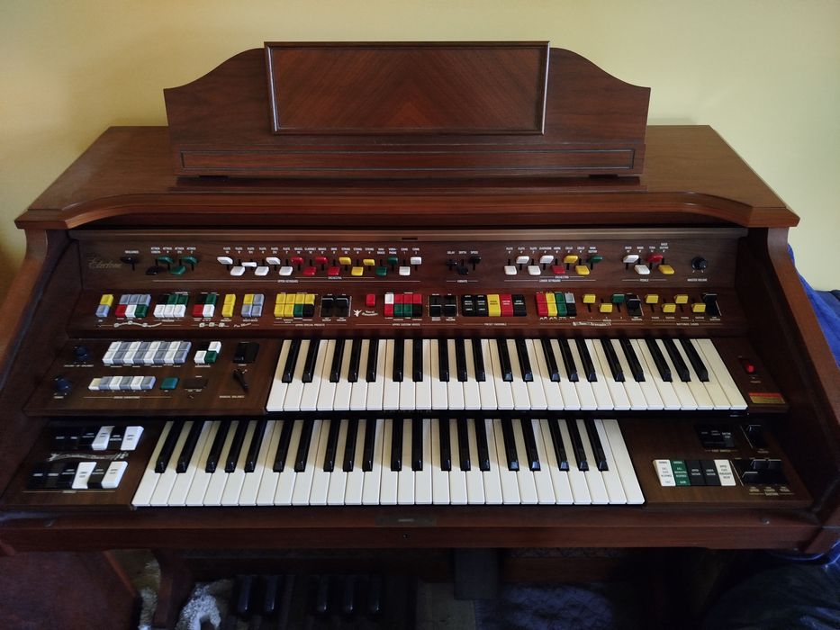 Organy Elektroniczne YAMAHA ELECTONE D-65 + Oryginalna Ława