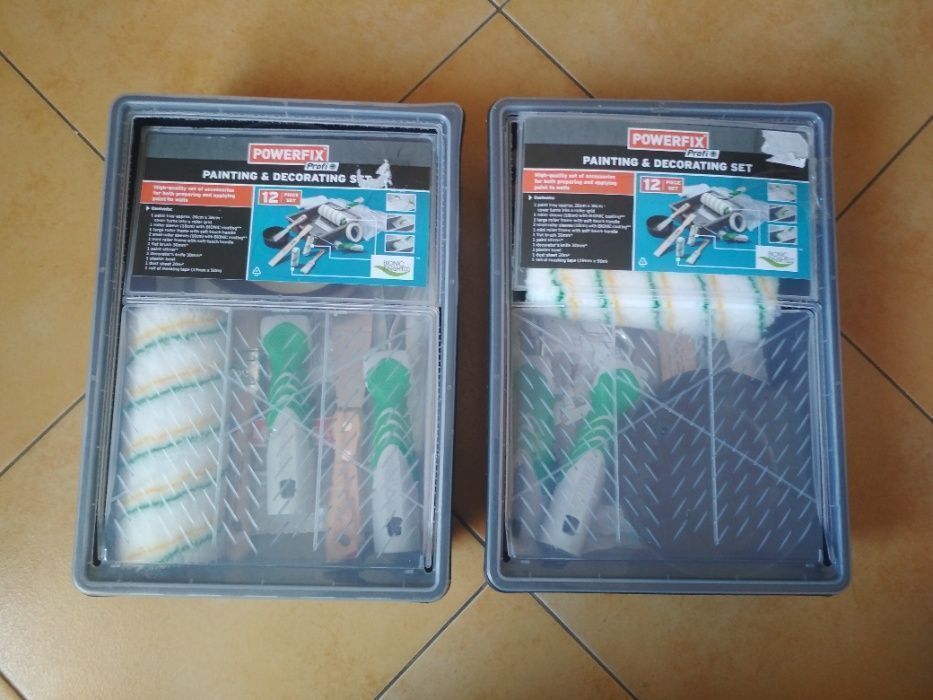 Малярный набор ГЕРМАНИЯ Powerfix® валик ванночка кисточка для покраски