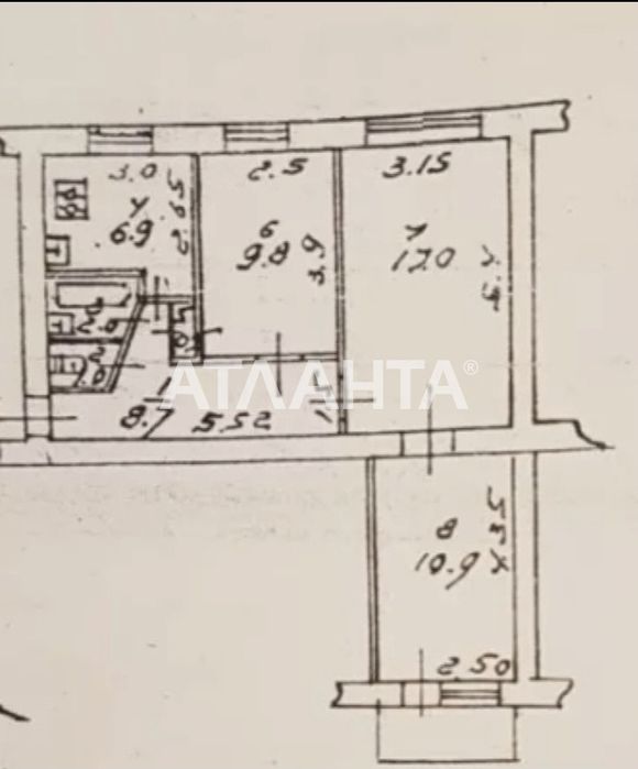 Трикімнатна квартира Таірово Інглезі Королева
