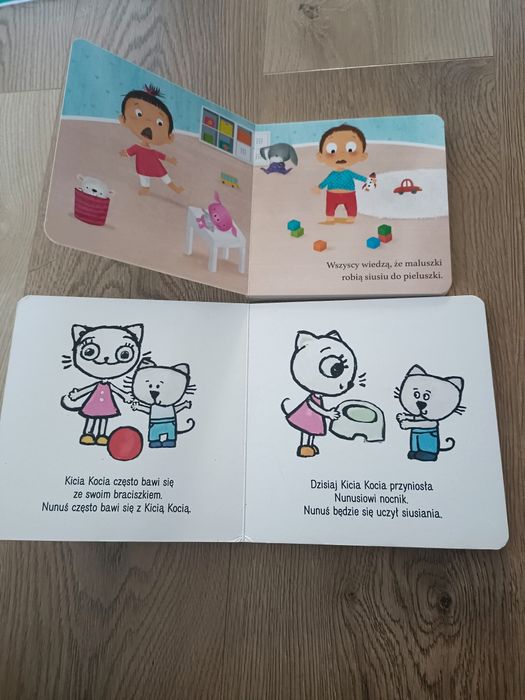 Kici kocia 12 książek 1 siku na nocniku mega paka