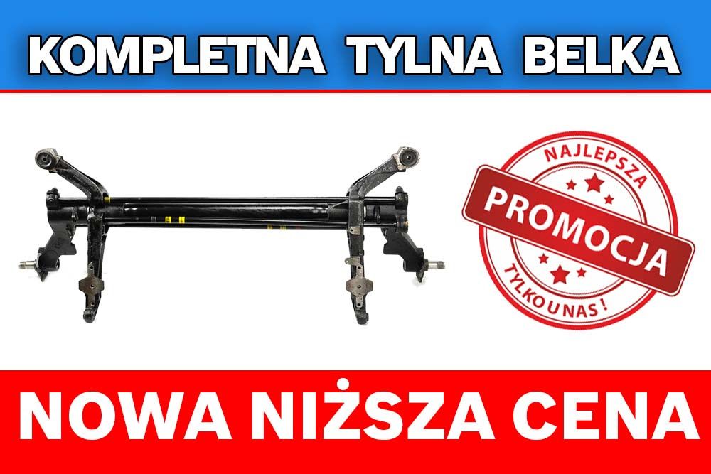 Tylna belka skrętna oś Citroen Berlingo - 3 lata gwarancji PROMOCJA