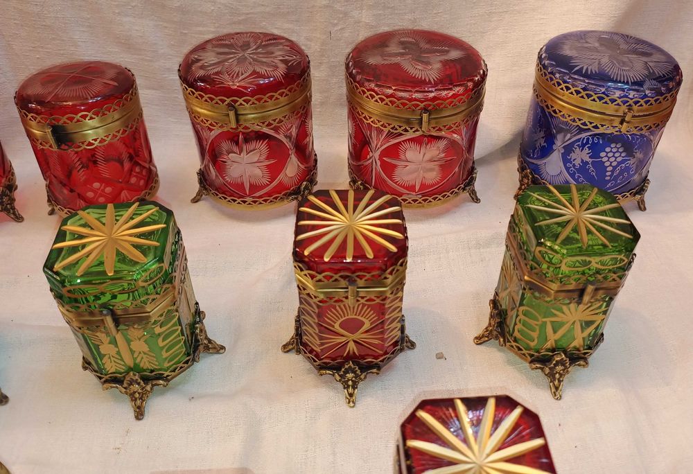 Caixas Coloridas Lapidadas