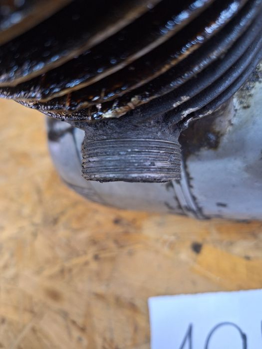 Silnik s38, komar motorynka na pedała,Plomba