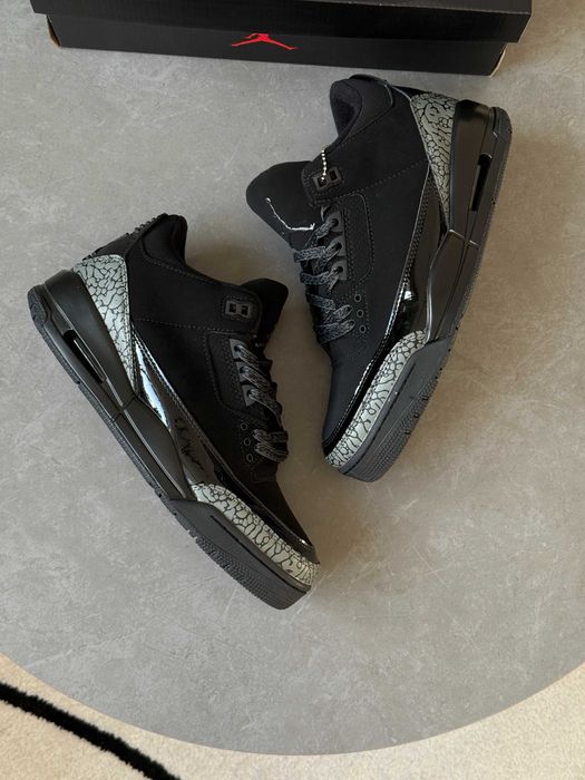 ‼️Кросівки Jordan 3 Black Cat
