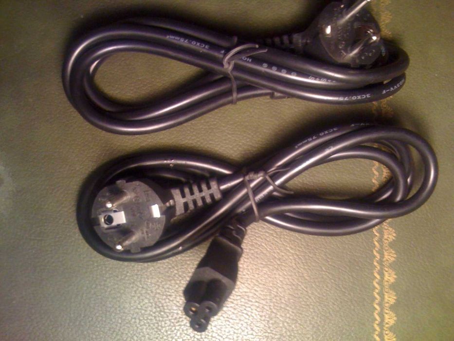 Кабель мережевий/сетевой шнур 220 IEC C5 3 pin 1.5м 16A