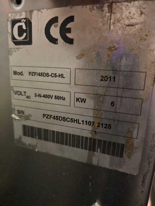 Formadora / Prensa de Bases de Pizza 45 cm