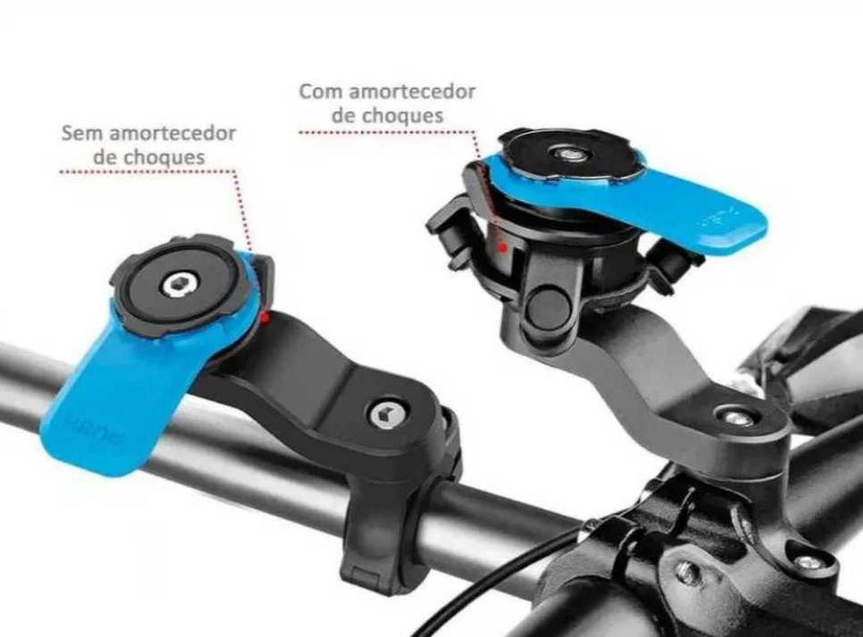 Suporte telemóvel QUAD LOCK com amortecedor para moto