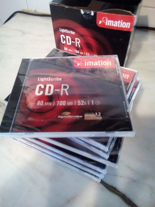 Conjunto de 20 Capas Cd/9 Cds Virgens