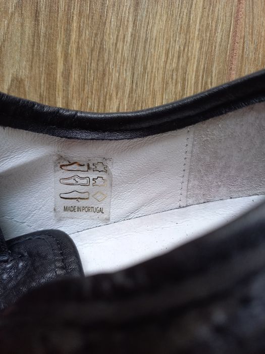 Skórzane buty Ca'Shott praktycznie nowe
