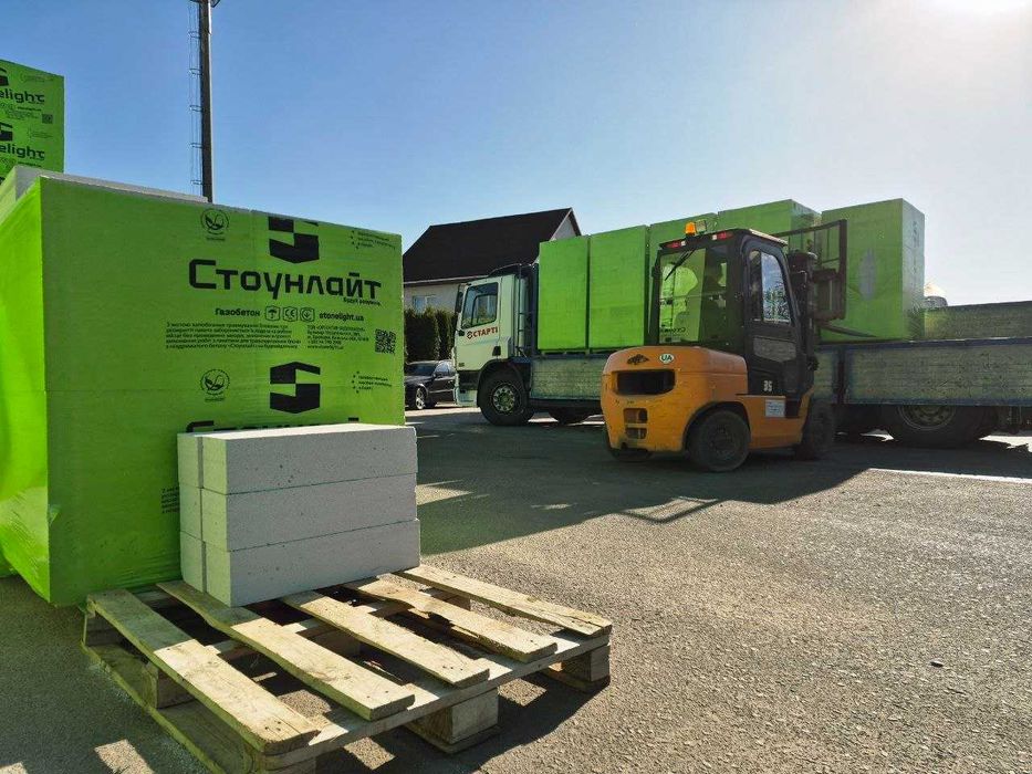 Газоблоки, газобетон Стоунлайт