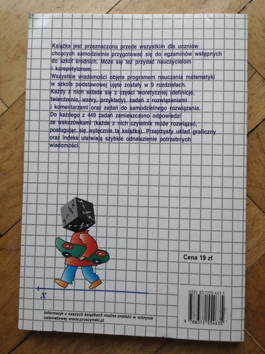 Mostowski Rygał Matematyka kurs przygotowawczy dla kandydatów do szkół