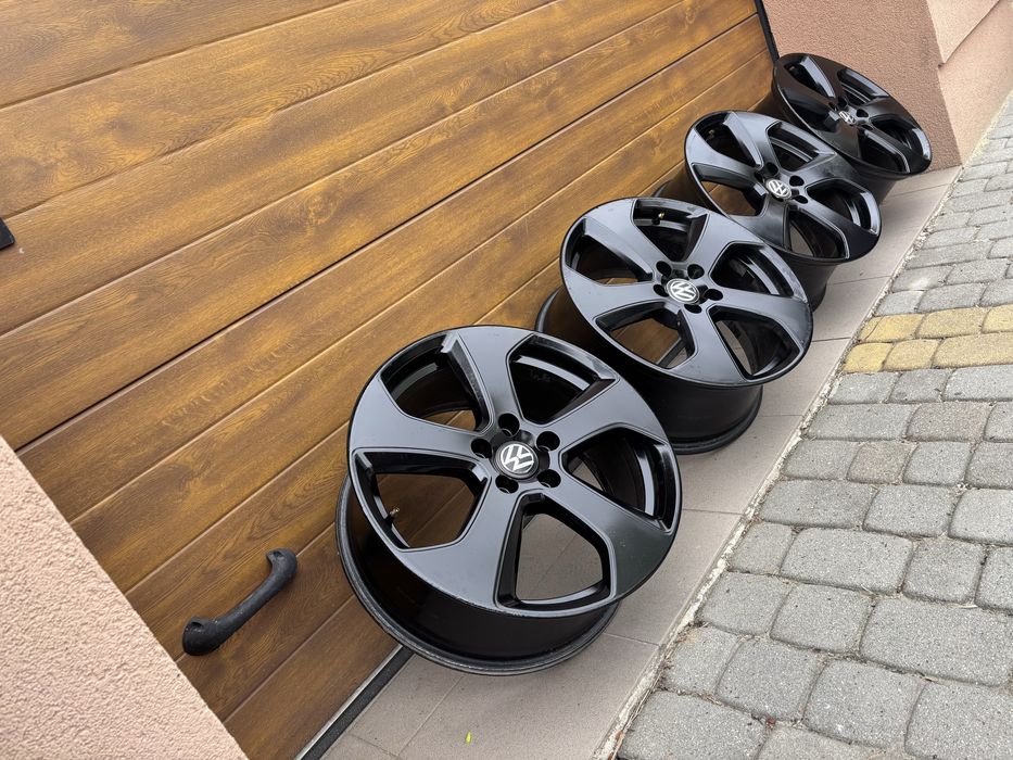 Felgi aluminiowe 18 cali 5x112 czarne