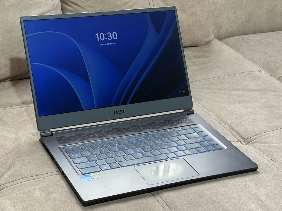 Ігровий ноутбук MSI Stealth 15M A11UEKV / 15.6"/i7-11375H/32GB/6GB/1TB