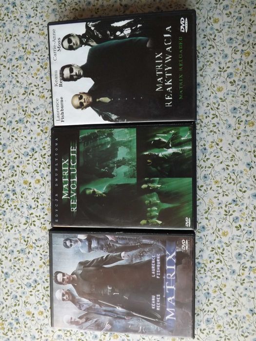 Matrix trylogia 4 dvd film sf  klasyka
