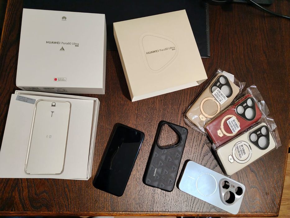Telefon Huawei Pura 80 Ultra czarny Gwarancja Król fotografii